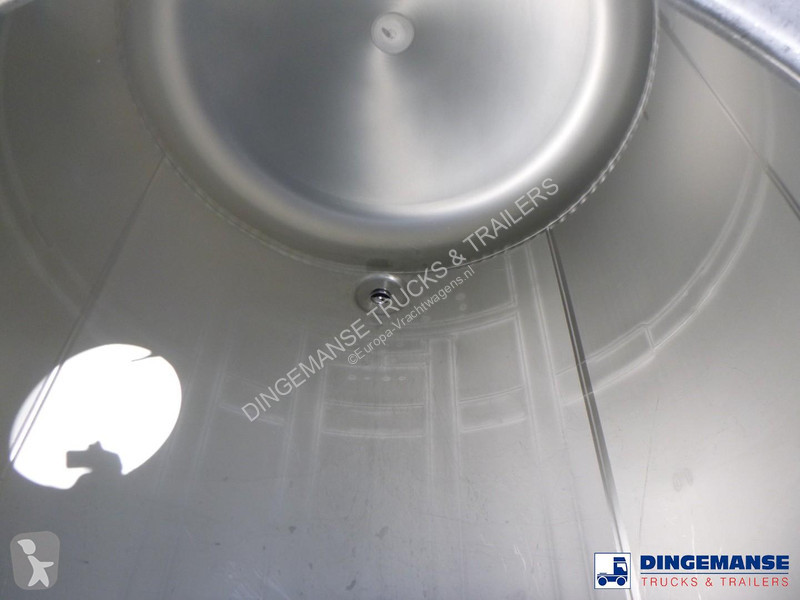 نصف مقطورة Van Hool Food tank inox 28.5 m3 / 3...