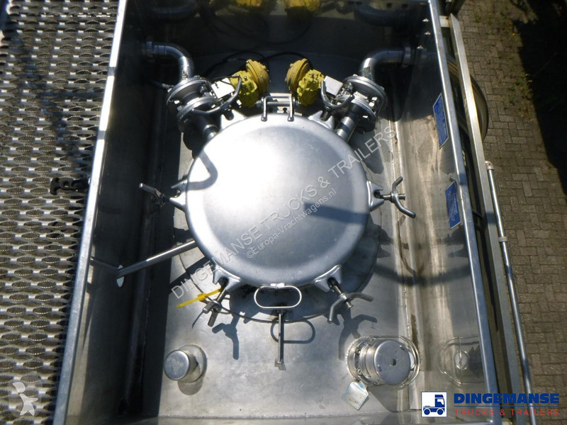 Semi remorque Feldbinder Chemical tank inox 30...