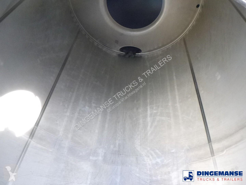 نصف مقطورة Van Hool Food tank inox 28 m3 / 1 comp