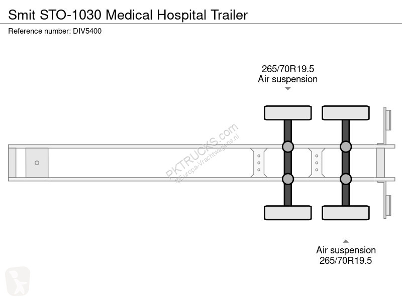 نصف مقطورة  STO-1030 Medical Hospital Trailer