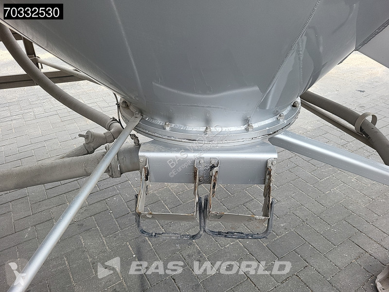 نصف مقطورة Spitzer SFS 2x Liftachse 39m3 Cement