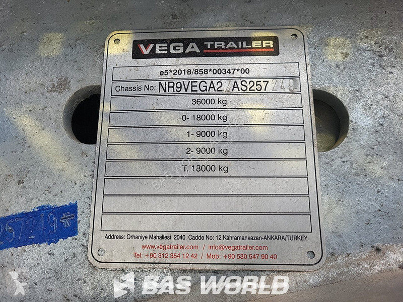 Semi reboque  2 Axle Semi Trailer
