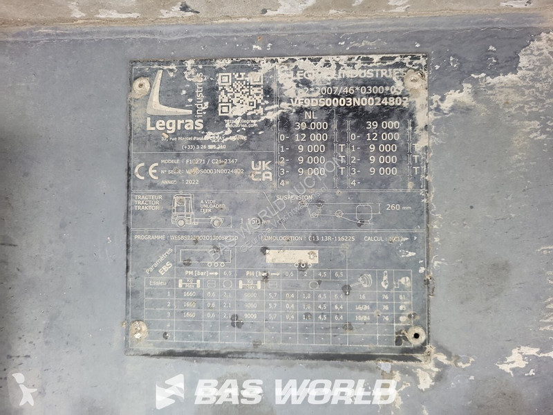 Oplegger Legras F10271