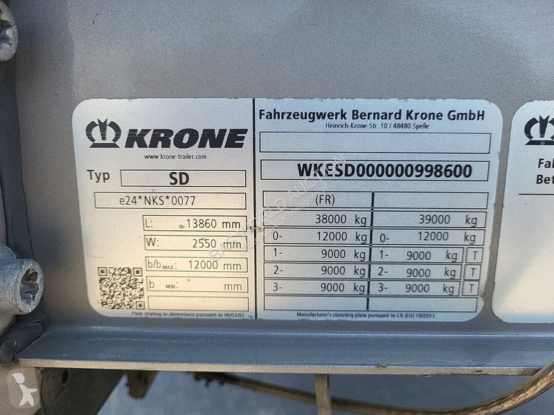 Semiremorca Krone