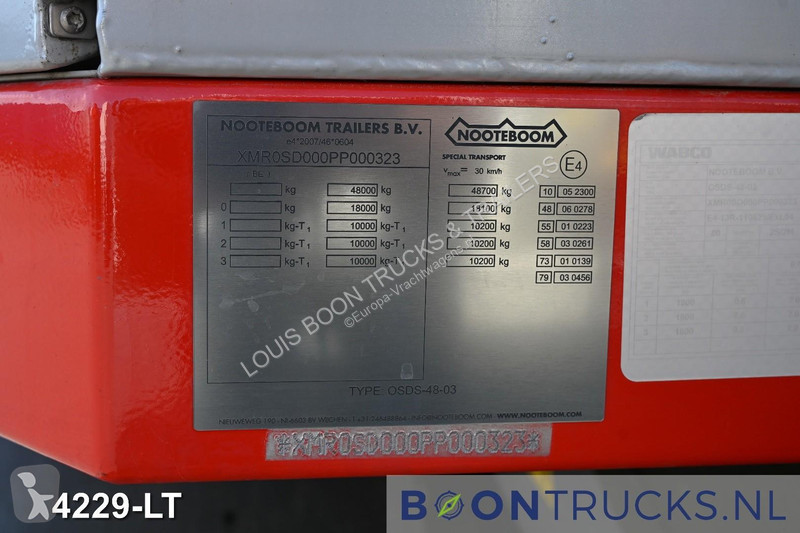 Полуприцеп Nooteboom 48-03 | SEMI * STEERING...