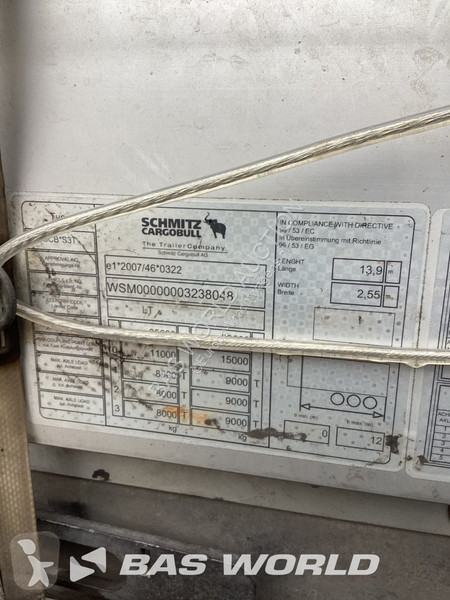 Semirimorchio Schmitz Cargobull SCB*S3T
