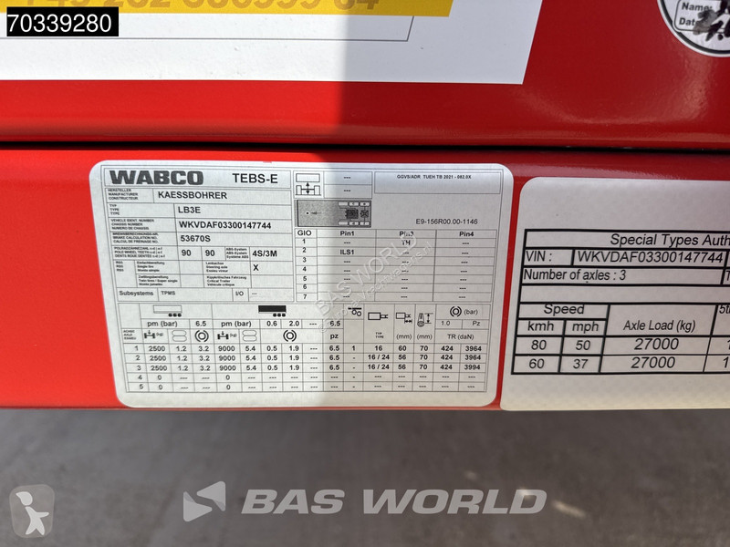 Kässbohrer LB3E 3 axles Extendable Lift +...