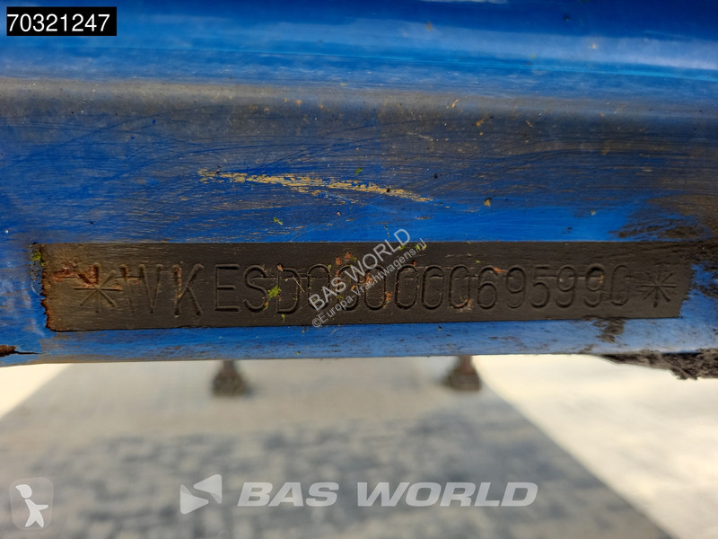 Krone Lift Axle semi-trailer