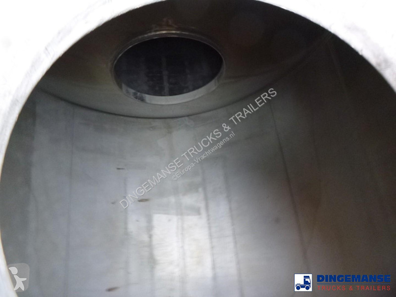 Oplegger Maisonneuve Chemical tank inox 34.6 m3...