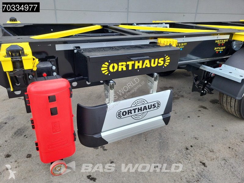 Félpótkocsi Orthaus A3 3 axles NEW Multi 45ft...