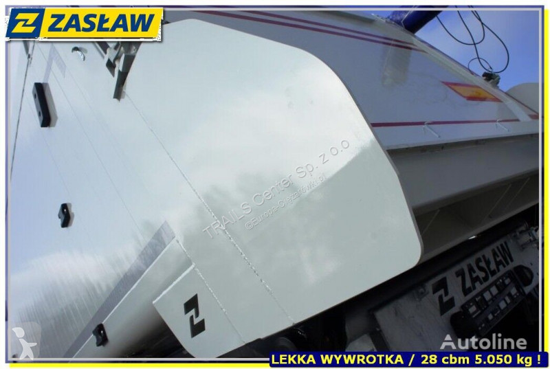 Semi remorque Zasław 28 m³ !! Light UP 4.990 kg...