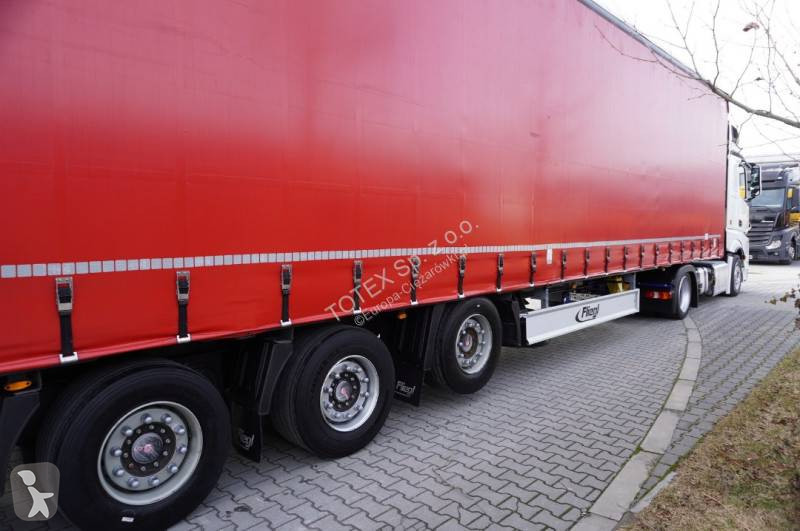 Semitrailer Fliegl SDS 01 Coilmulde semi-trailer