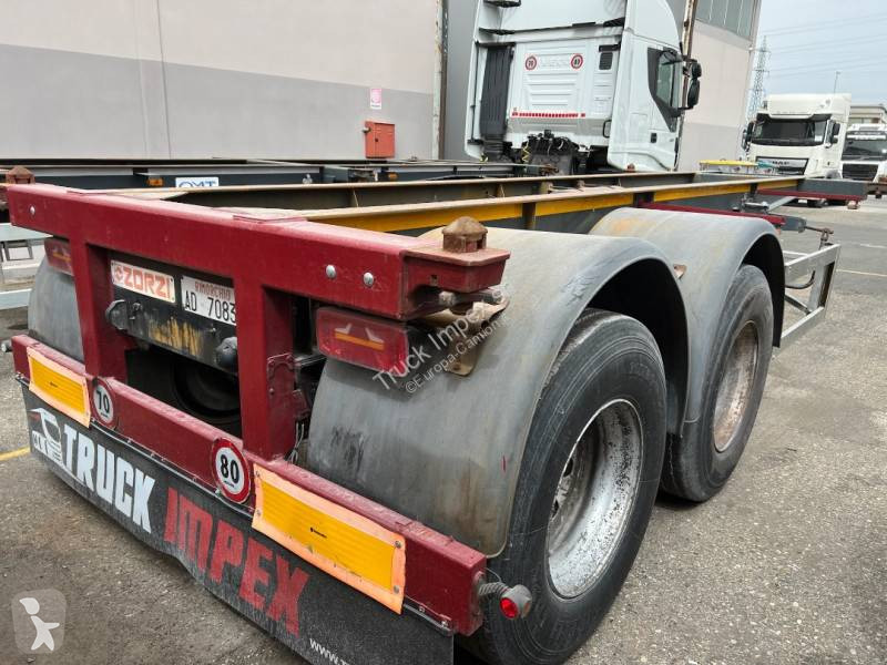 Semirimorchio Zorzi Ralletta portacontainers 20'
