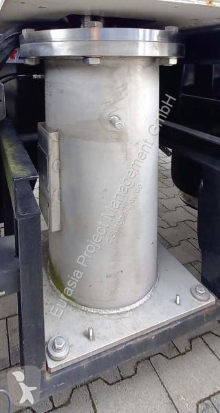 Oplegger Schwingenschlögel LNG tank filling...
