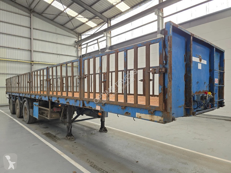 Semitrailer Pacton TPD 342 / 2x STUURAS