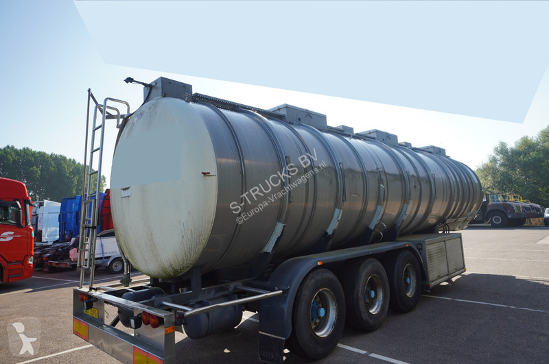 Semiremorca Dijkstra 3 AXLE CHEMIE TANK TRAILER...