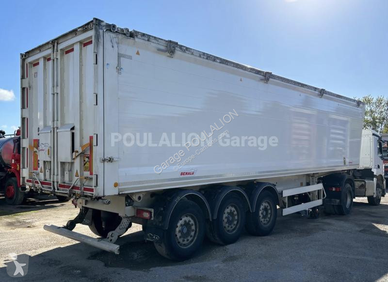 Semitrailer Benalu CEREALIERE SANS BÂCHE 52M3 3...