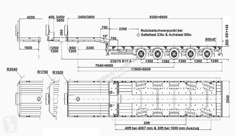 Semitrailer Faymonville MAX Trailer...