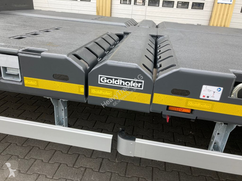 Semirremolque Goldhofer 3-Achs-Tele-Semi mit 1...