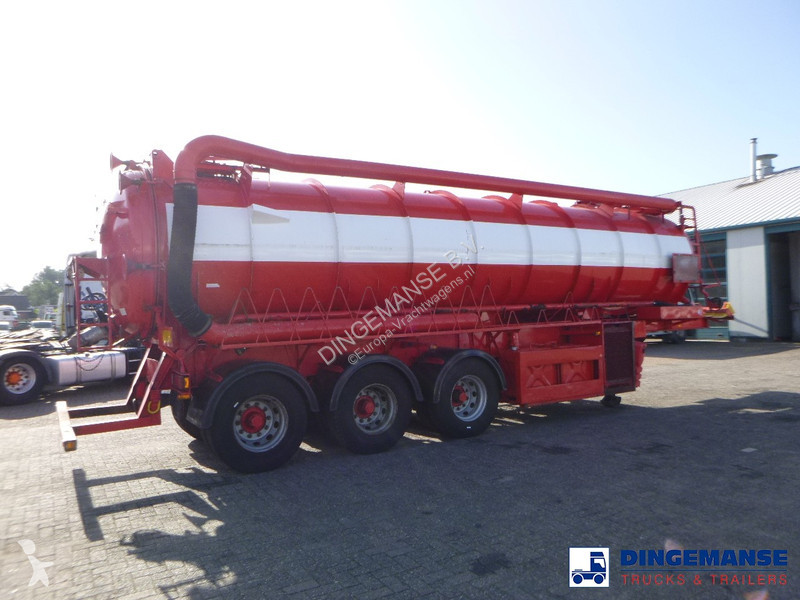 Oplegger  Vacuum tank steel (tipping) 29 m3 / 1...