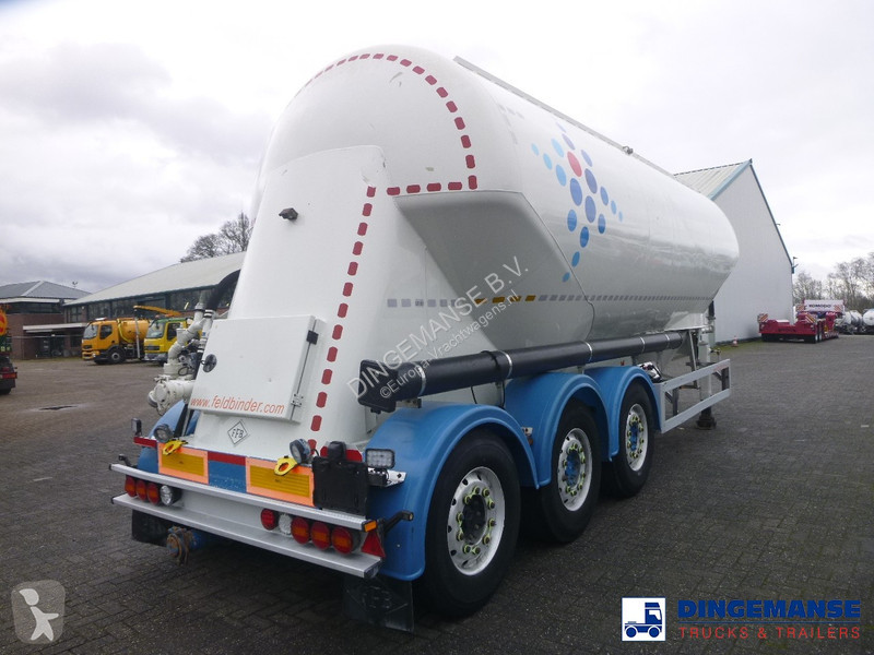 Semi reboque Feldbinder Powder tank alu 36 m3 /...