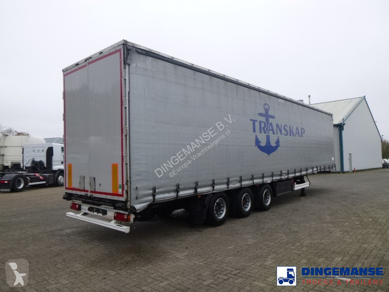 Semitrailer Kässbohrer Curtain side Mega...