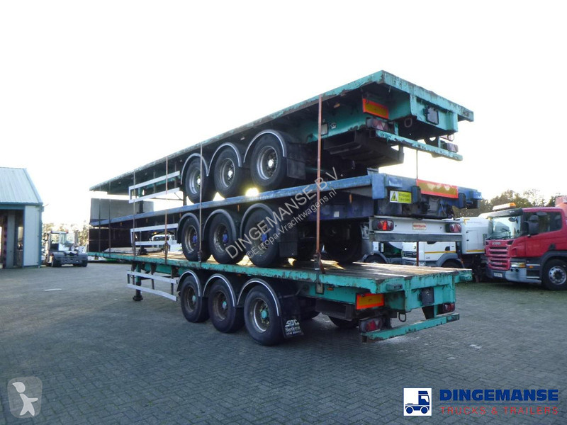 نصف مقطورة SDC Stack - 3 x platform trailer...