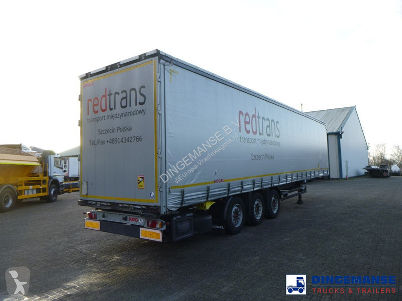 Semitrailer Kögel Curtain side trailer S24-1