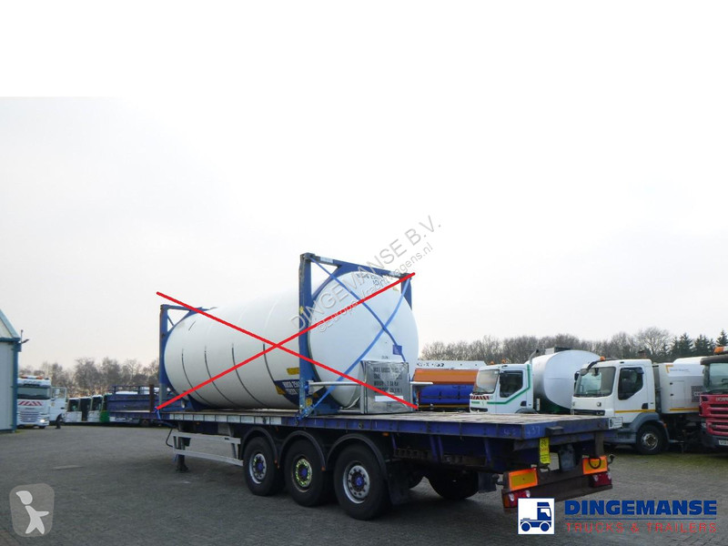 Sættevogn Tirsan 3 axle Platform trailer