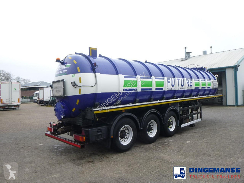 Félpótkocsi  Vacuum tank alu 30 m3 / 1 comp +...