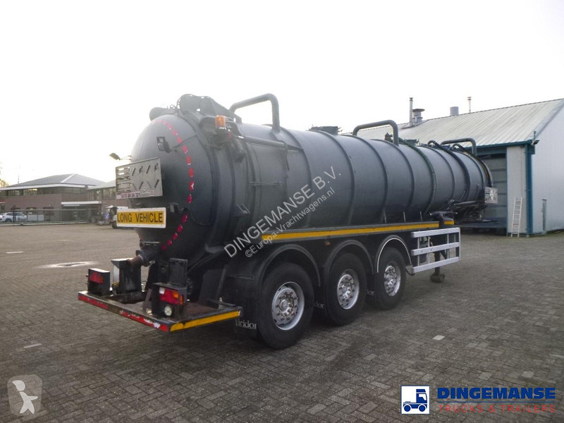 Semi remorque  Vacuum tank inox 30 m3 / 1 comp...