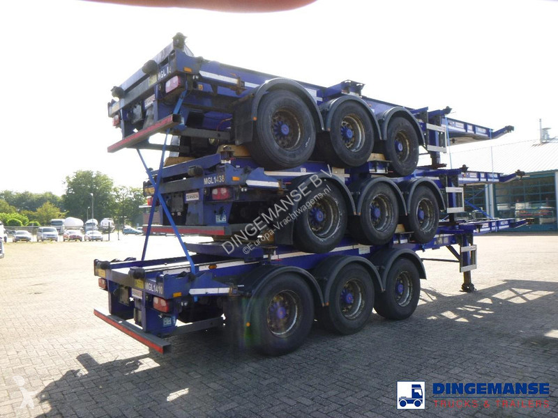 نصف مقطورة Dennison Stack - 3 x container...