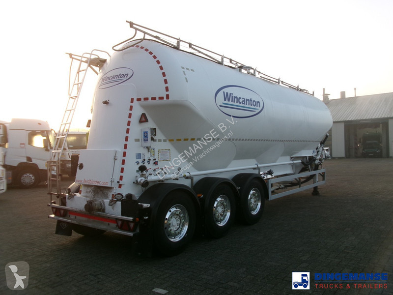 Semiremorca Feldbinder Powder tank alu alu 49...