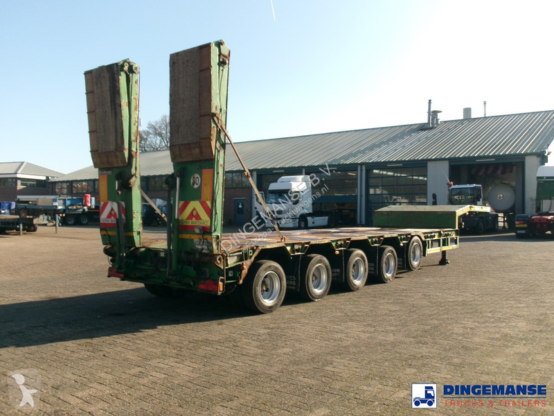 Semitrailer Goldhofer 5-axle semi-lowbed...