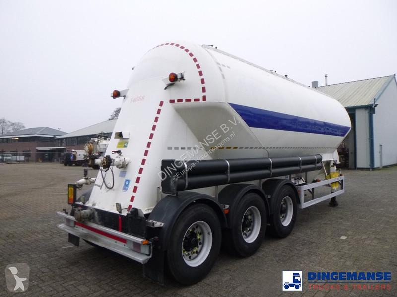 Semi reboque Feldbinder Powder tank alu 36 m3 /...