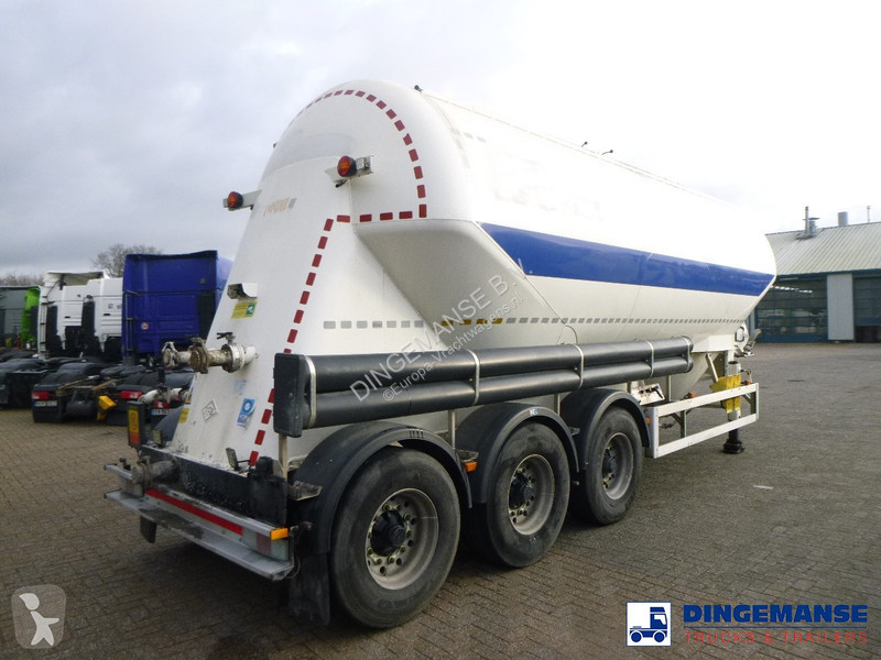 Semi reboque Feldbinder Powder tank alu 36 m3 /...