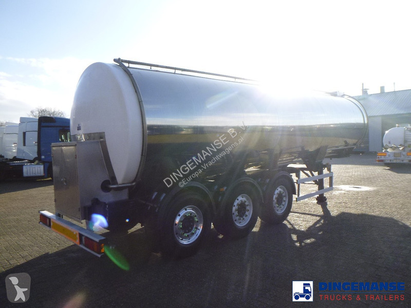 Semi reboque Clayton Food tank inox 30 m3 / 1 comp