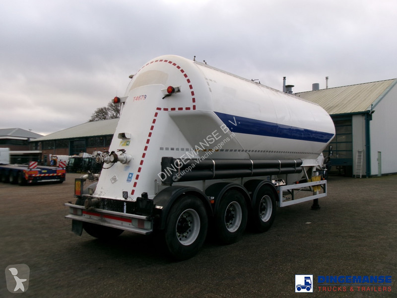 Semi reboque Feldbinder Powder tank alu 36 m3 /...