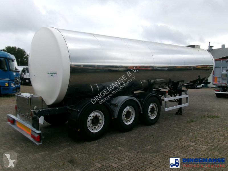 Semi reboque Clayton Food tank inox 30 m3 / 1 comp