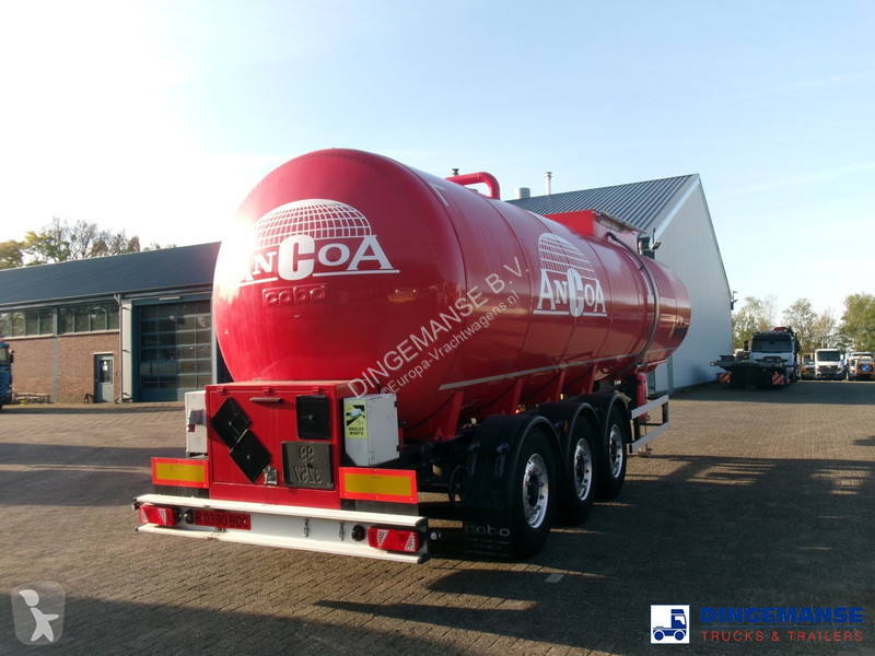 Semi reboque Cobo Bitumen tank inox 34 m3 / 1 comp