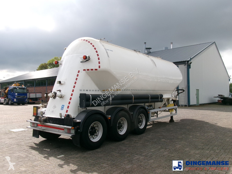 Semi reboque Feldbinder Powder tank alu 36 m3 /...