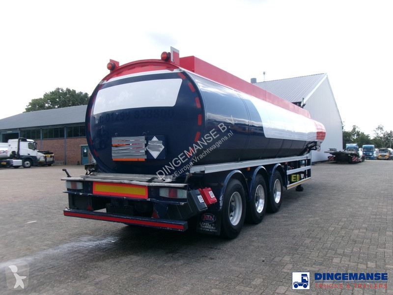 Semirimorchio  Fuel tank alu 42.8 m3 / 6 comp +...