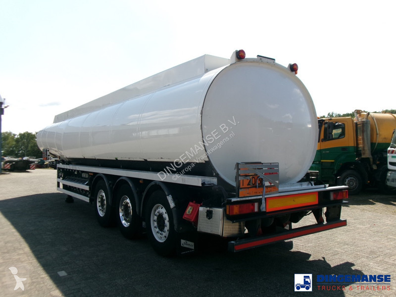 Oplegger  Fuel tank alu 42.8 m3 / 6 comp + pump