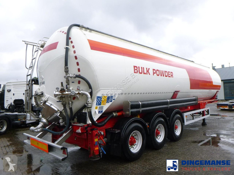 Semi remorque Feldbinder Powder tank alu 60 m3...
