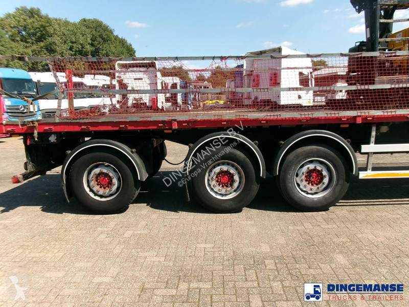نصف مقطورة Fruehauf 3-axle platform trailer +...