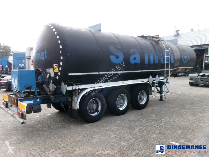 Semi remorque Fruehauf Bitumen tank inox 31 m3...