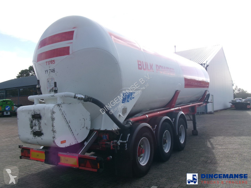 Semi reboque Feldbinder Powder tank alu 41 m3...