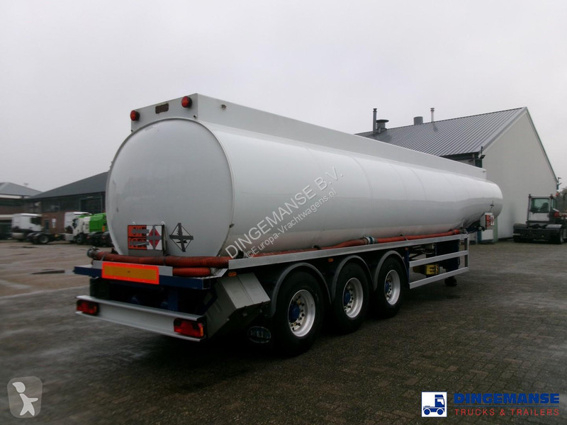 Félpótkocsi  Fuel tank alu 45 m3 / 6 comp +...