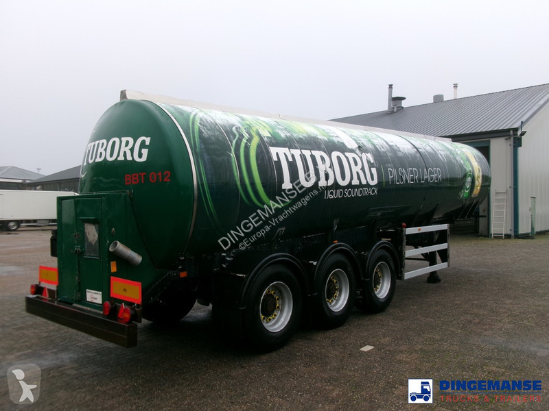 Návěs  Food (beer) tank inox 29.6 m3 / 1 comp