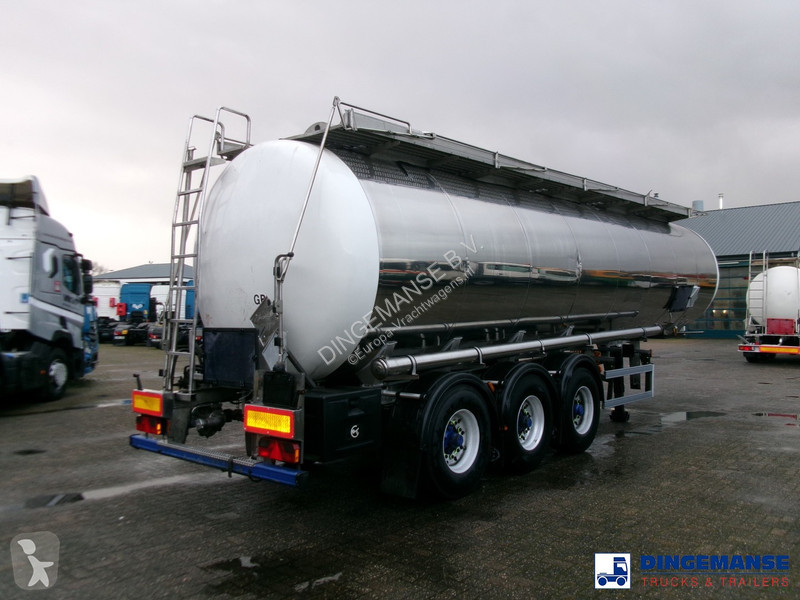 Semiremorca Indox Chemical tank inox L4BH 33.5...